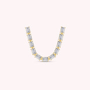 Baguette Shape Versatile Lab Created Moissanite Single Piece Earring Lobe or Helix Style