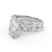 IGI Certified Lab Grown Diamond Oval Shape Solitaire Engagement Ring