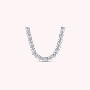 Baguette Shape Versatile Lab Created Moissanite Single Piece Earring Lobe or Helix Style