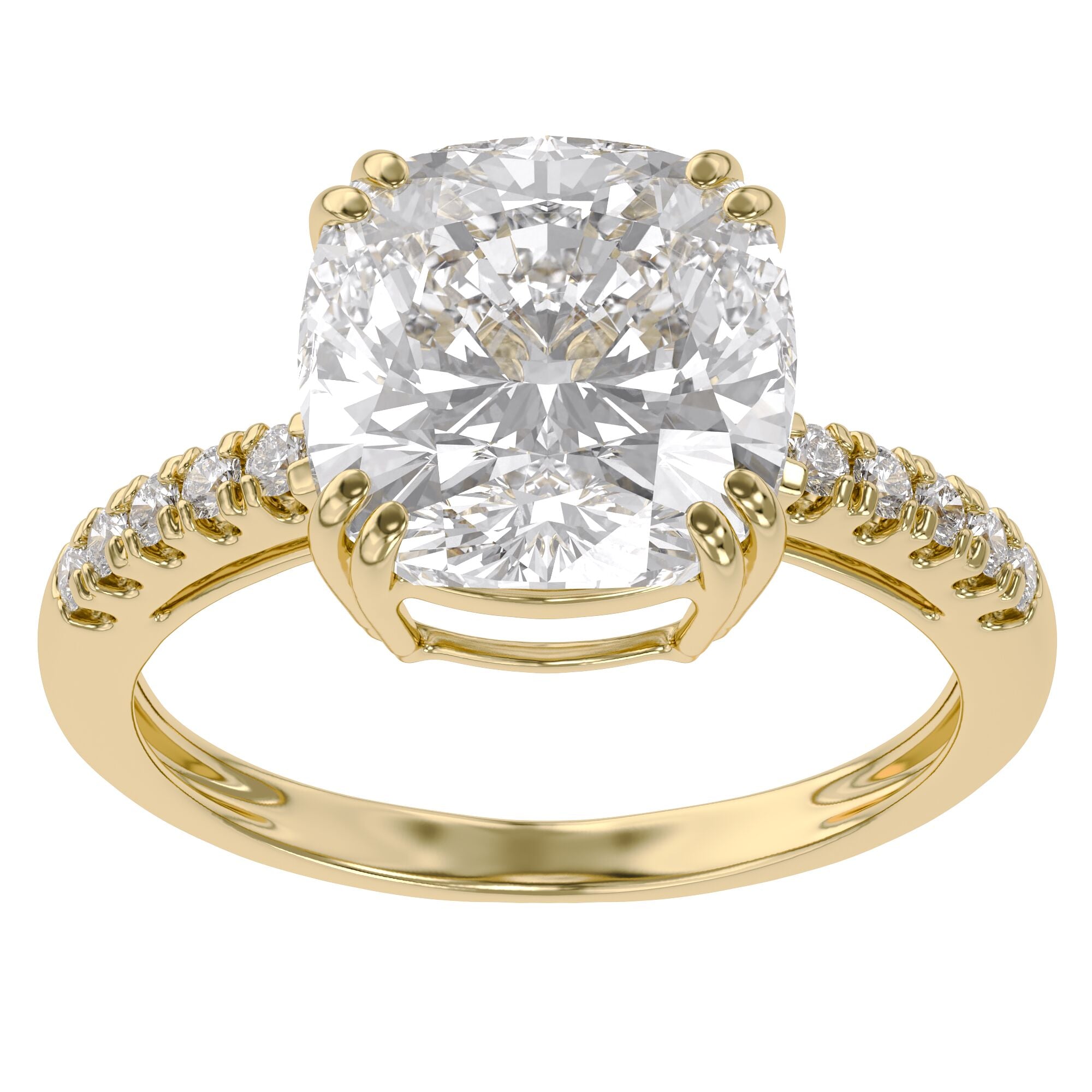 Solitaire Engagement Lab Grown Diamond Ring