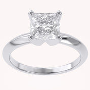 Solitaire Engagement Ring Lab Grown Diamond
