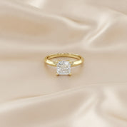 Solitaire Engagement Ring Lab Grown Diamond