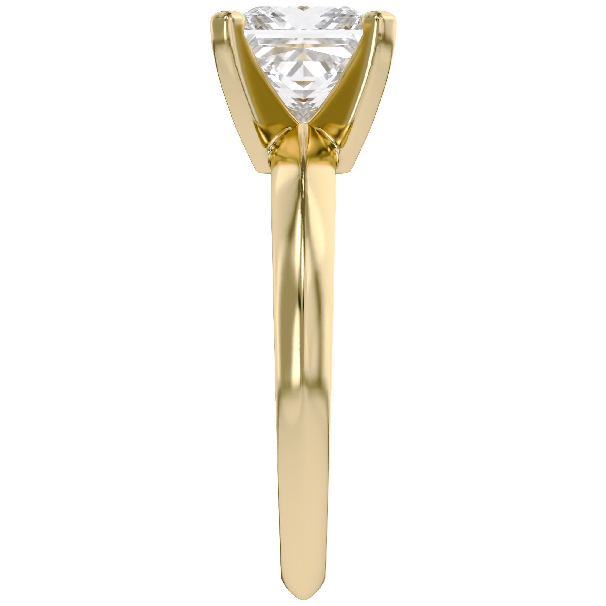 Solitaire Engagement Ring Lab Grown Diamond