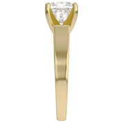 Princess Cut Lab Grown Diamond Solitaire Engagement Ring