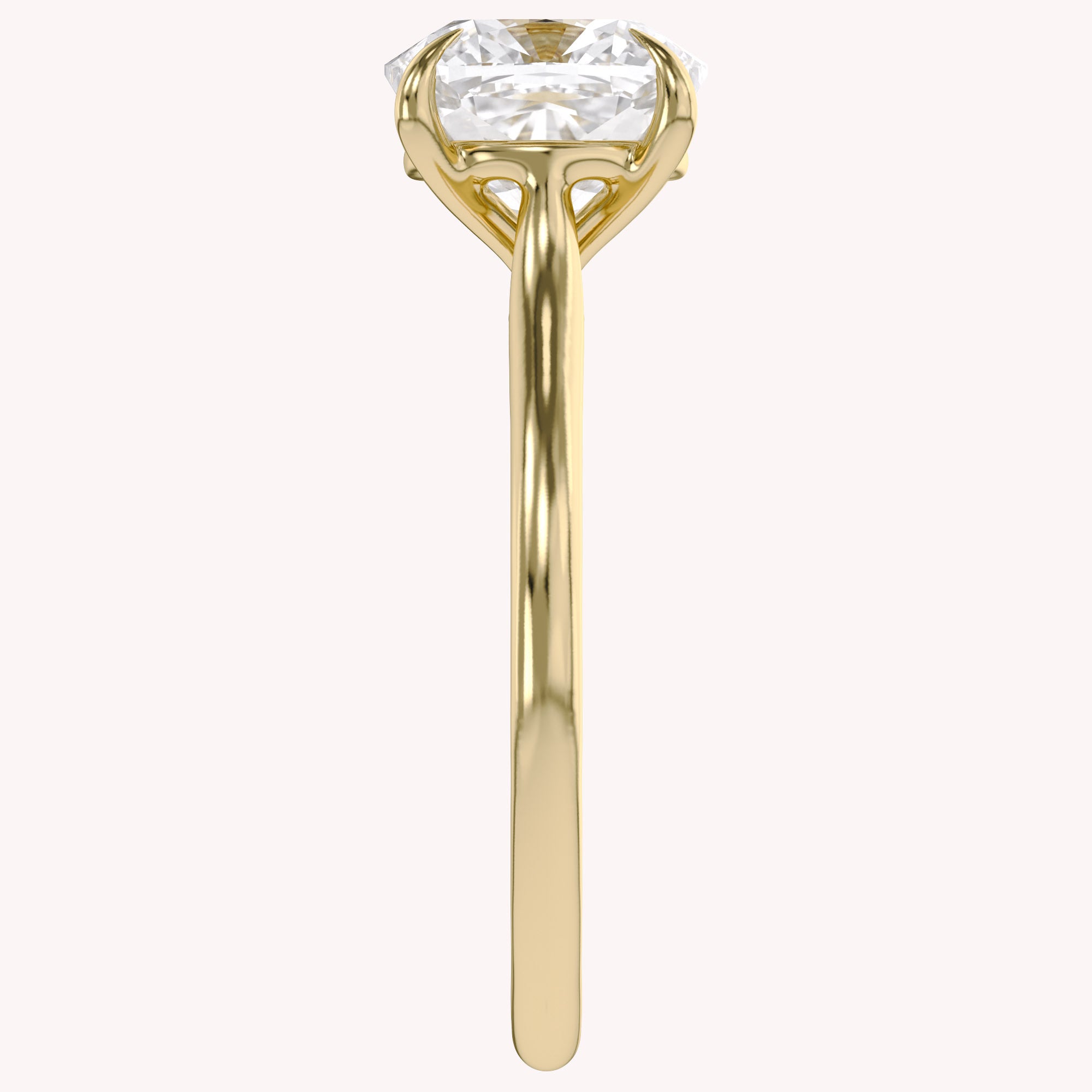 Solitaire Lab Grown Diamond Engagement Ring