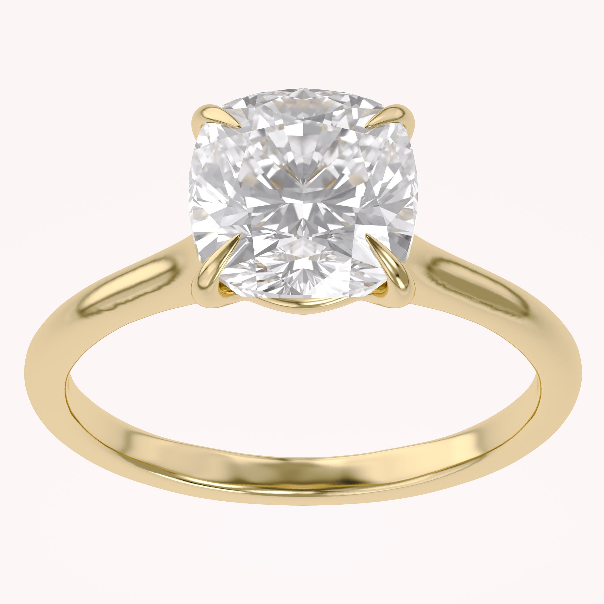 Solitaire Lab Grown Diamond Engagement Ring