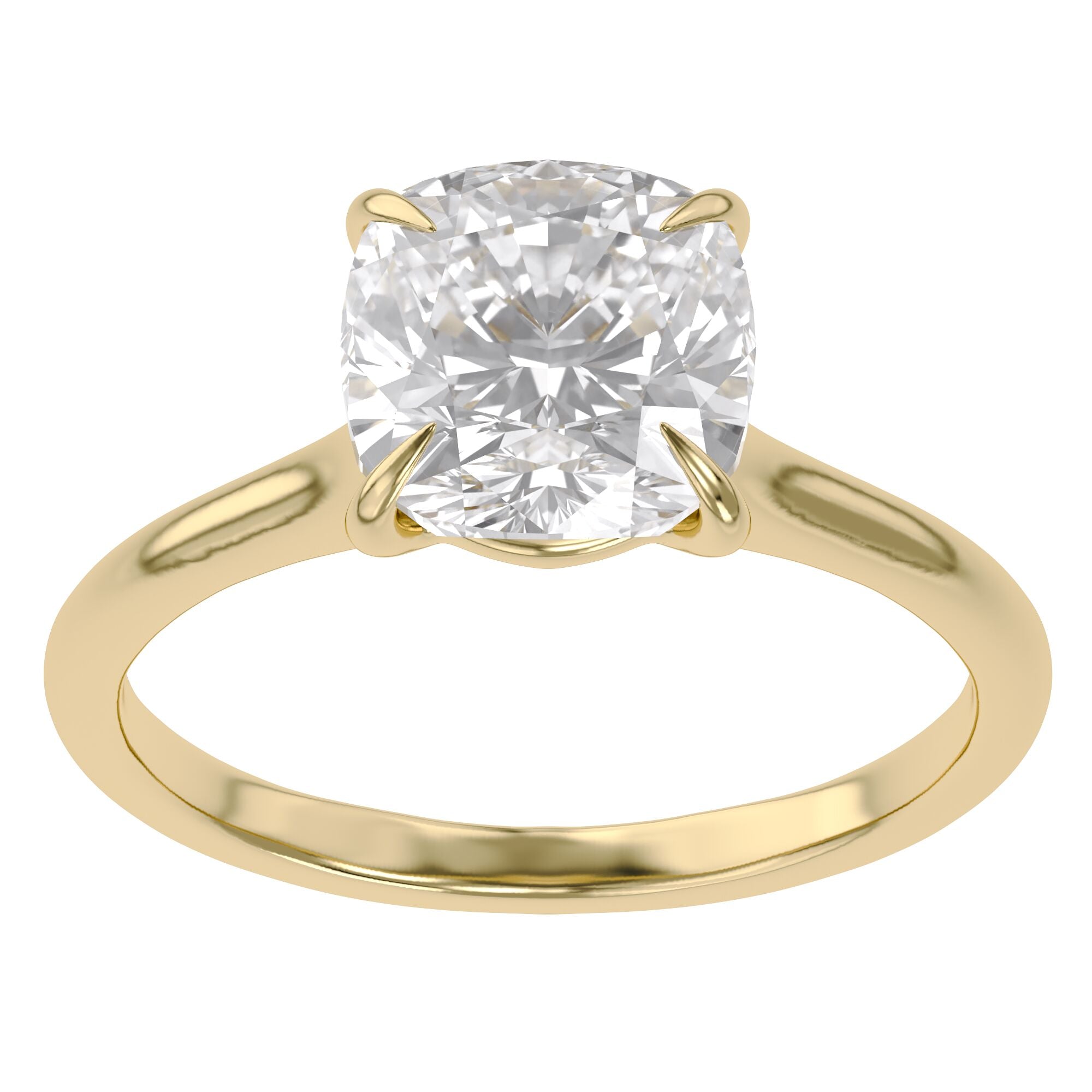 Solitaire Lab Grown Diamond Engagement Ring