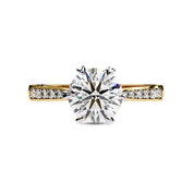 Solitaire Engagement Ring for Women Lab Grown Diamond