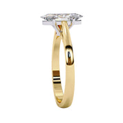 Solitaire Engagement Ring Marquise Lab Grown Diamond