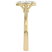 Solitaire Engagement Ring Marquise Lab Grown Diamond