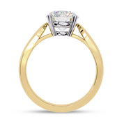 4-Prong Solitaire Engagement Ring for Women Lab Grown Diamond