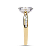 4 Prong Radiant Cut Solitaire Engagement Lab Grown Diamond Ring