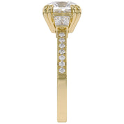 Three Stone Lab Grown Diamond Engagement Ring