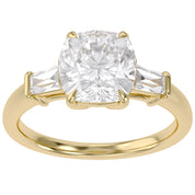 Lab Grown Diamond Three Stone Engagement Ring