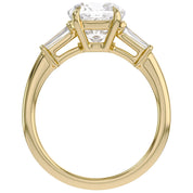 Lab Grown Diamond Three Stone Engagement Ring