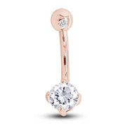 Body Piercing Belly Button Navel Ring Sterling Silver