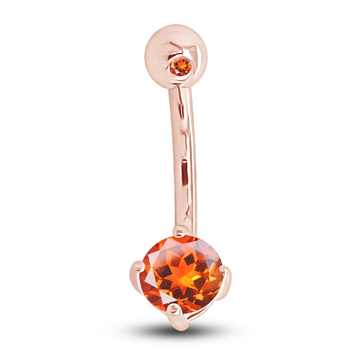 Body Piercing Belly Button Navel Ring Sterling Silver