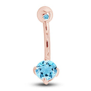 Body Piercing Belly Button Navel Ring Sterling Silver