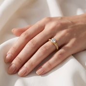 Twisted Rope Solitaire Engagement Ring Lab Grown Diamond