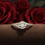 Halo Bypass Promise Lab Grown Diamond Ring Round