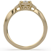 Halo Promise Lab Grown Diamond Ring