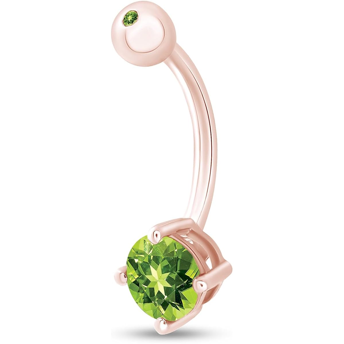 Body Piercing Belly Button Navel Ring Sterling Silver