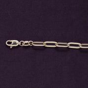 Solitaire Link Chain Necklace Lab Grown Diamond Necklace 16"+2" Extender