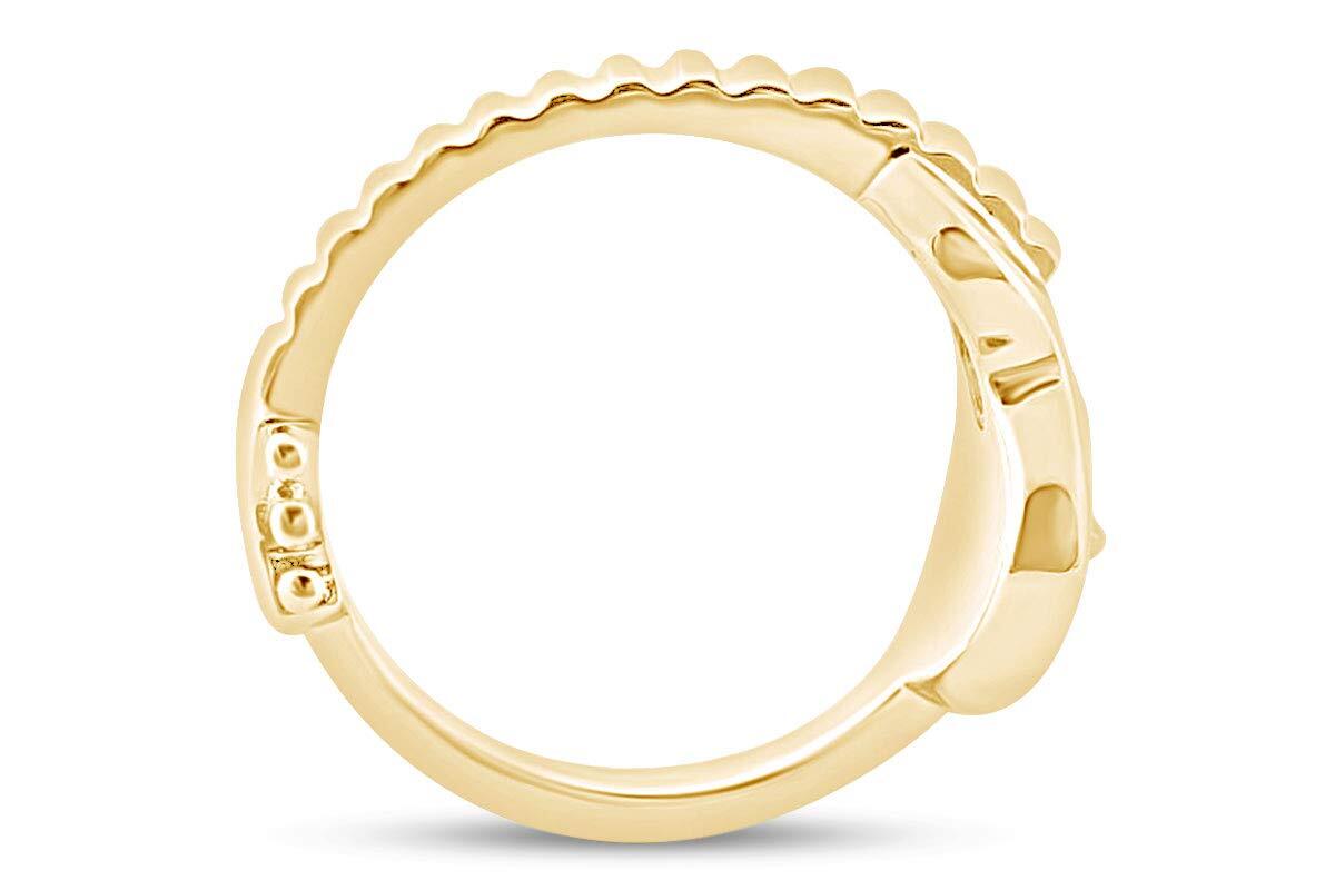 Music Acoustic Guitar Ring for Mens or Womens