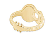 Music Acoustic Guitar Ring for Mens or Womens