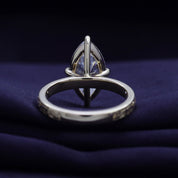 Filigree Solitaire Engagement Ring Lab Grown Diamond