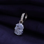 Solitaire Pendant Cushion Cut Lab Grown Diamond