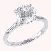 Solitaire Lab Grown Diamond Engagement Ring