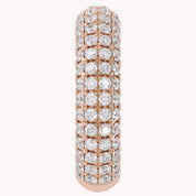 Multi Row Single Cuff Earrings 2/5 Carat Lab Grown Diamond