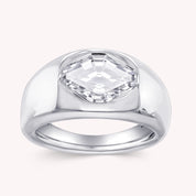Solitaire Engagement Ring 1.80 Carat Fancy Cut Lab Grown Diamond