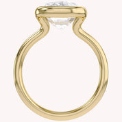 5.50 Carat  Ashoka Oval Cut Lab Grown Diamond Solitaire Engagement Ring