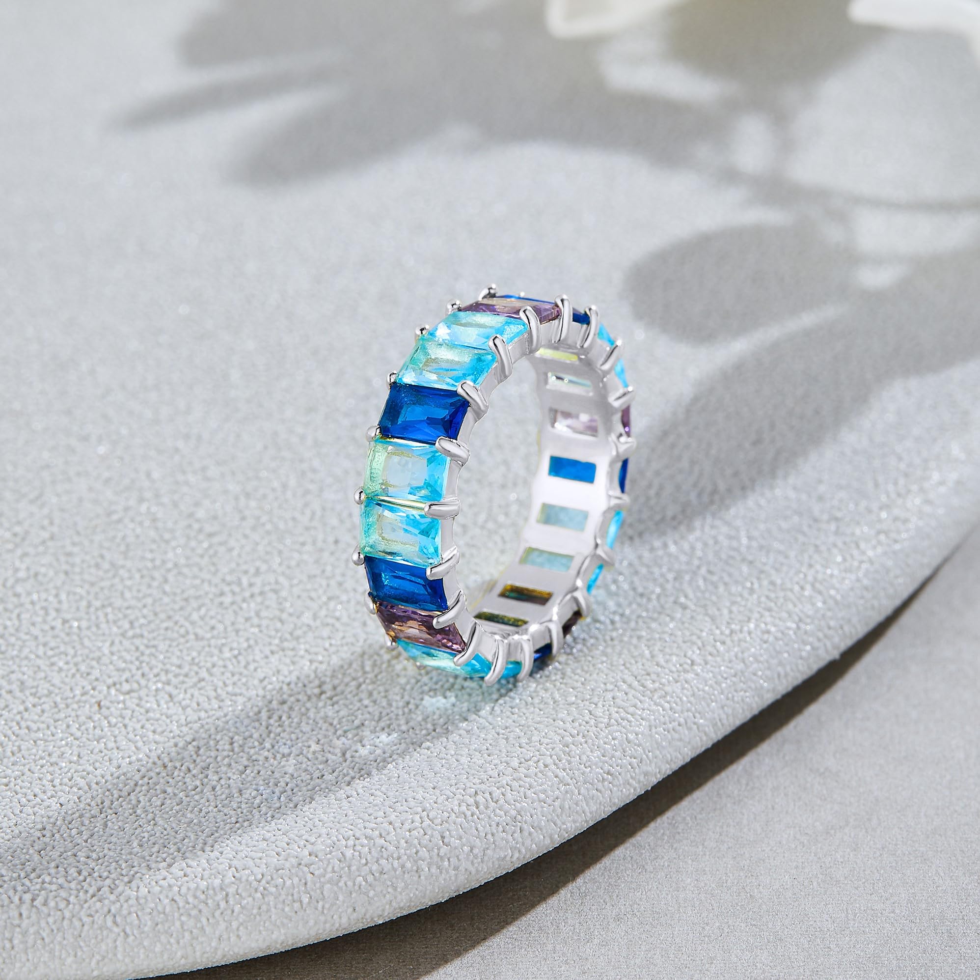Eternity Rainbow Radiance Ring