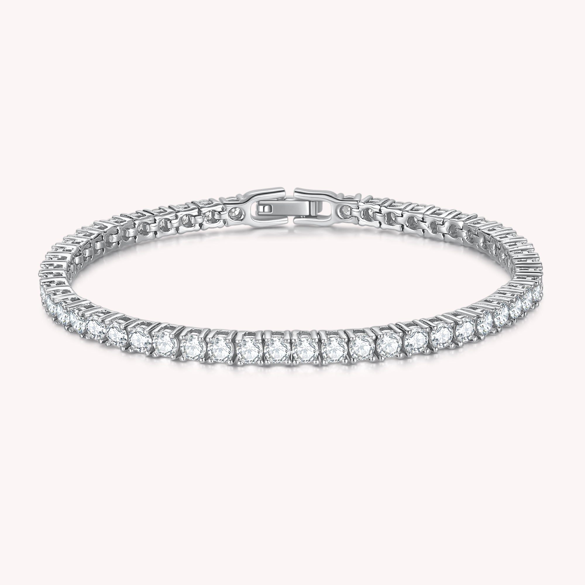 Tennis Moissanite Diamond Bracelet