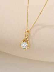 Infinite Solitaire Pendant Necklace