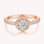 Halo Promise Ring