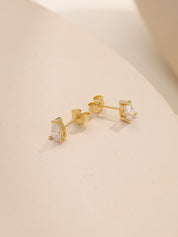 Pear Cut Diamond Earrings