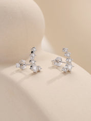 5 Stone Crawler Earrings