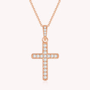 Cross Diamond necklace