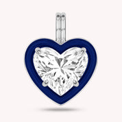 Solitaire Pendant Multi Shape Lab Created Moissanite Diamond
