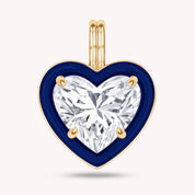 Solitaire Pendant Multi Shape Lab Created Moissanite Diamond