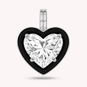 Solitaire Pendant Multi Shape Lab Created Moissanite Diamond
