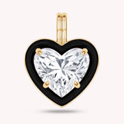 Solitaire Pendant Multi Shape Lab Created Moissanite Diamond