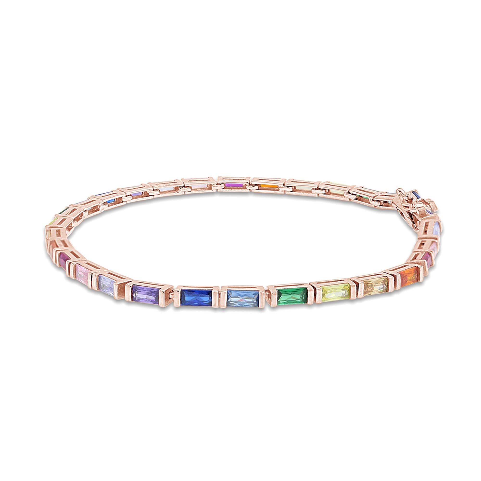 Colourful Bar Setting Rainbow Baguette