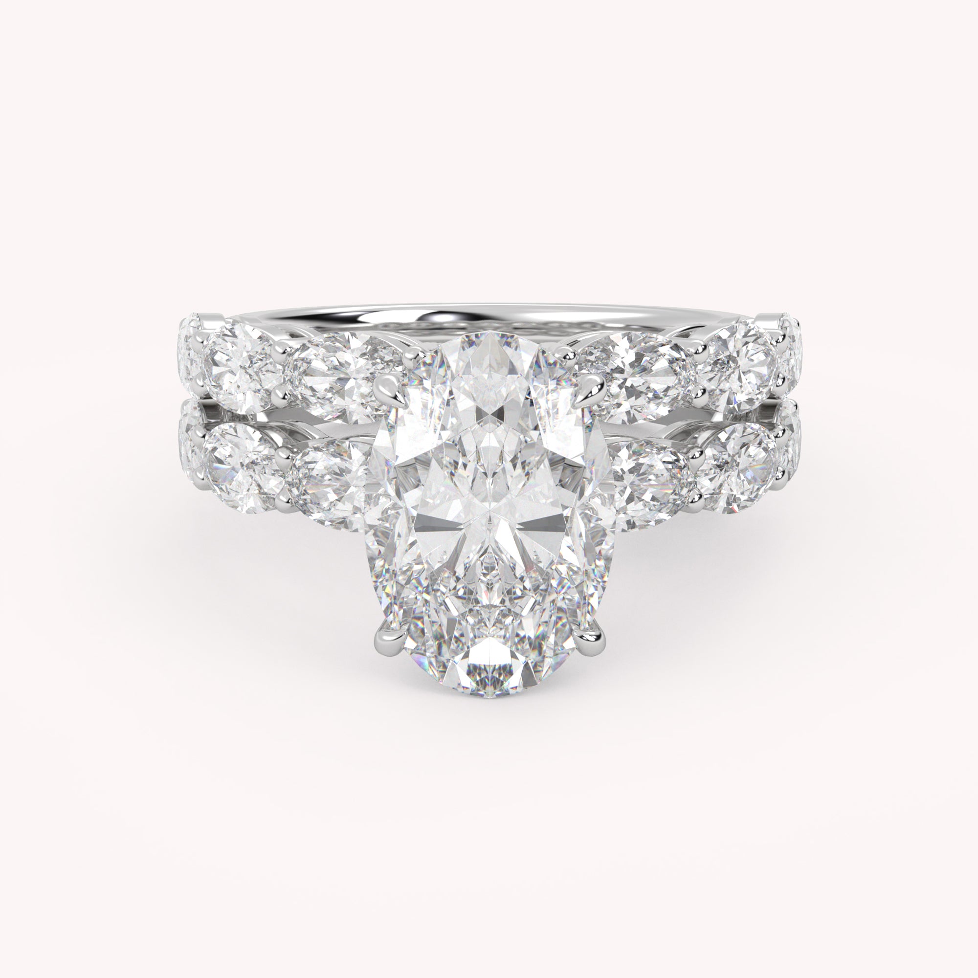 IGI Certified Lab Grown Diamond Oval Shape Solitaire Engagement Ring