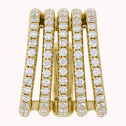 0.53 CTW Round Cut Lab Grown Diamond Everyday Single Cuff Earring