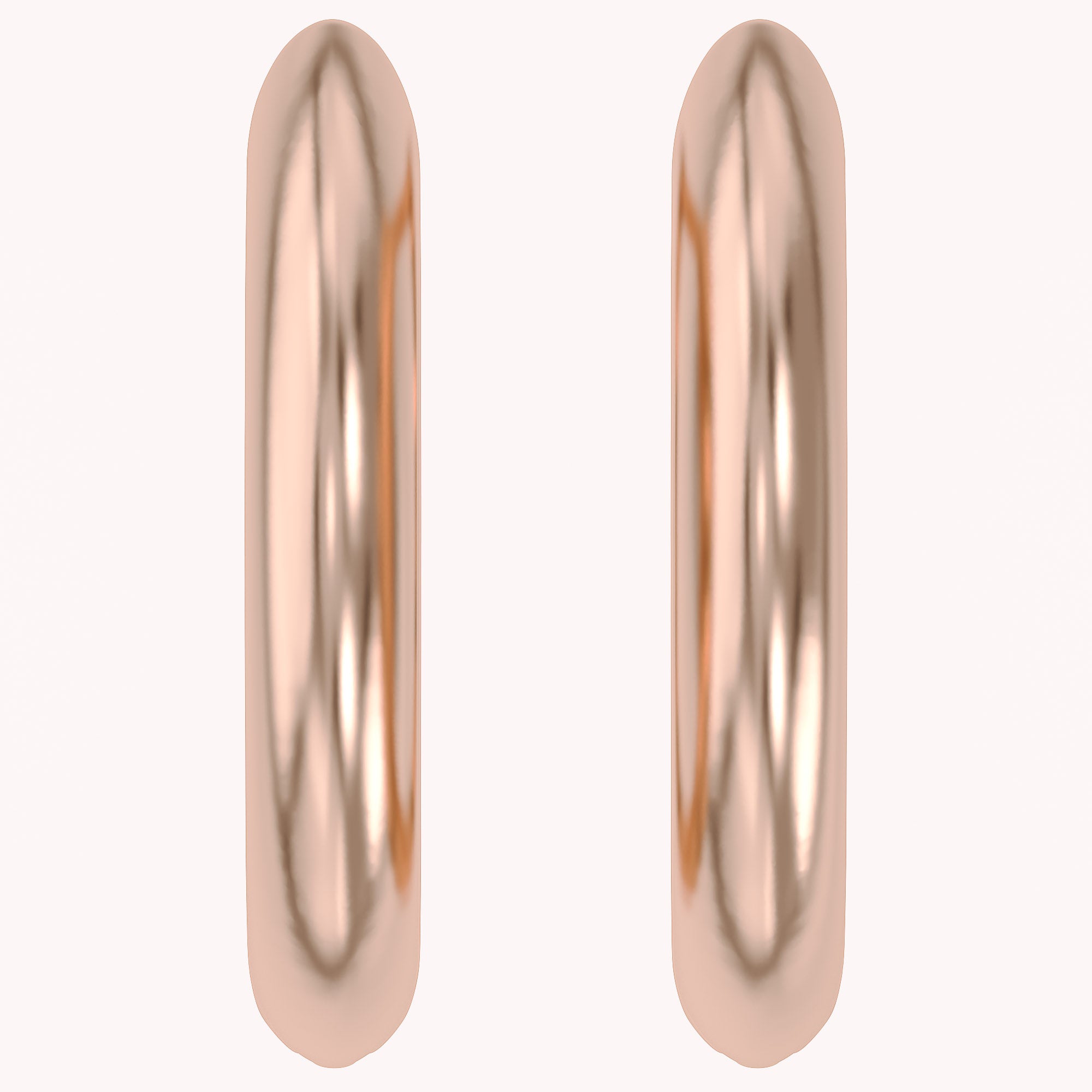 Classic Gold Small Huggie Hoop Earrings